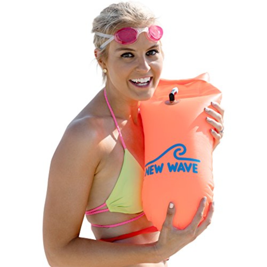 Swim Buoy Open Water - Swim Safety Float and Drybag for