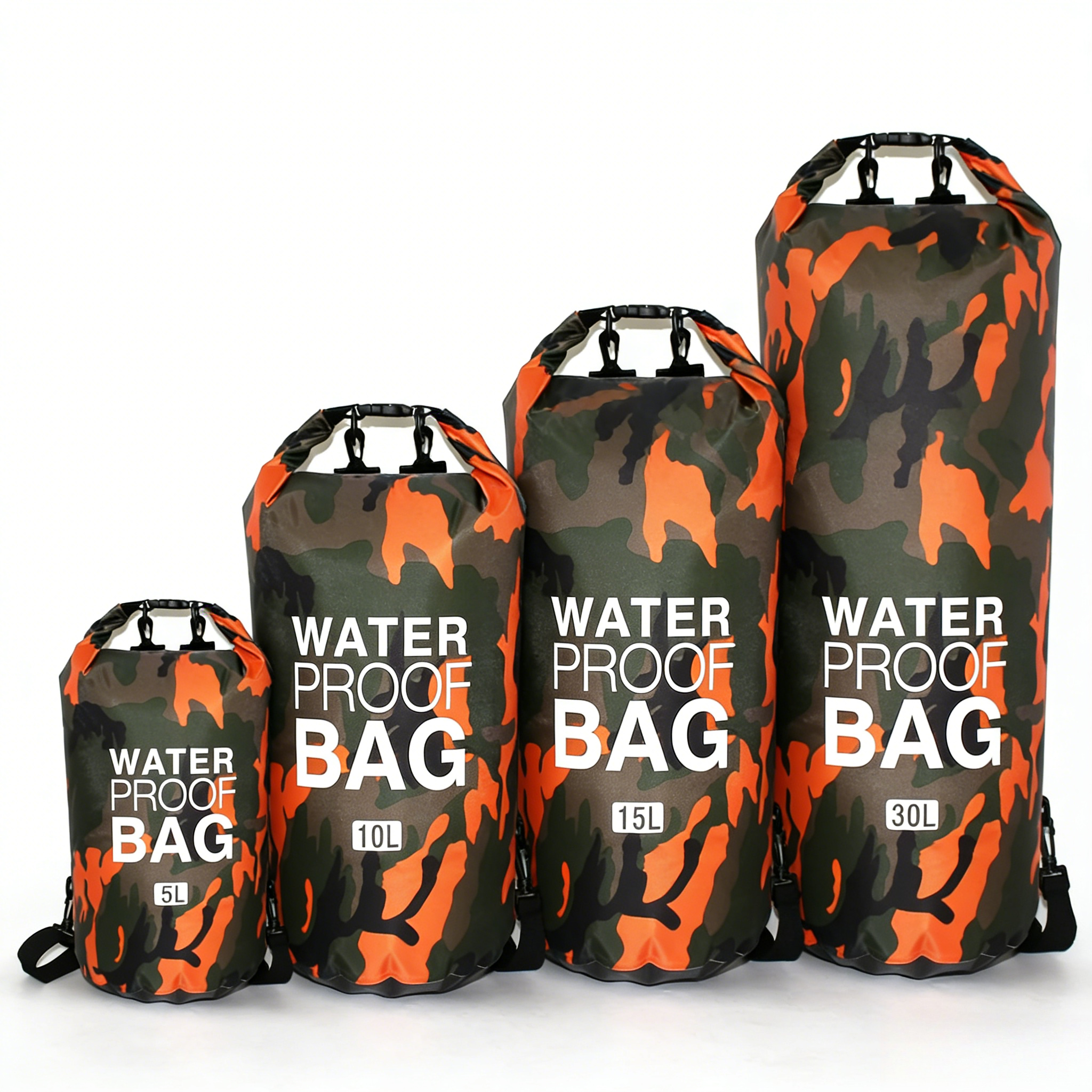 Swim Buoy Open Water - 2/5/10/15/20/30L Outdoor Camouflage Waterproof Portable Rafting