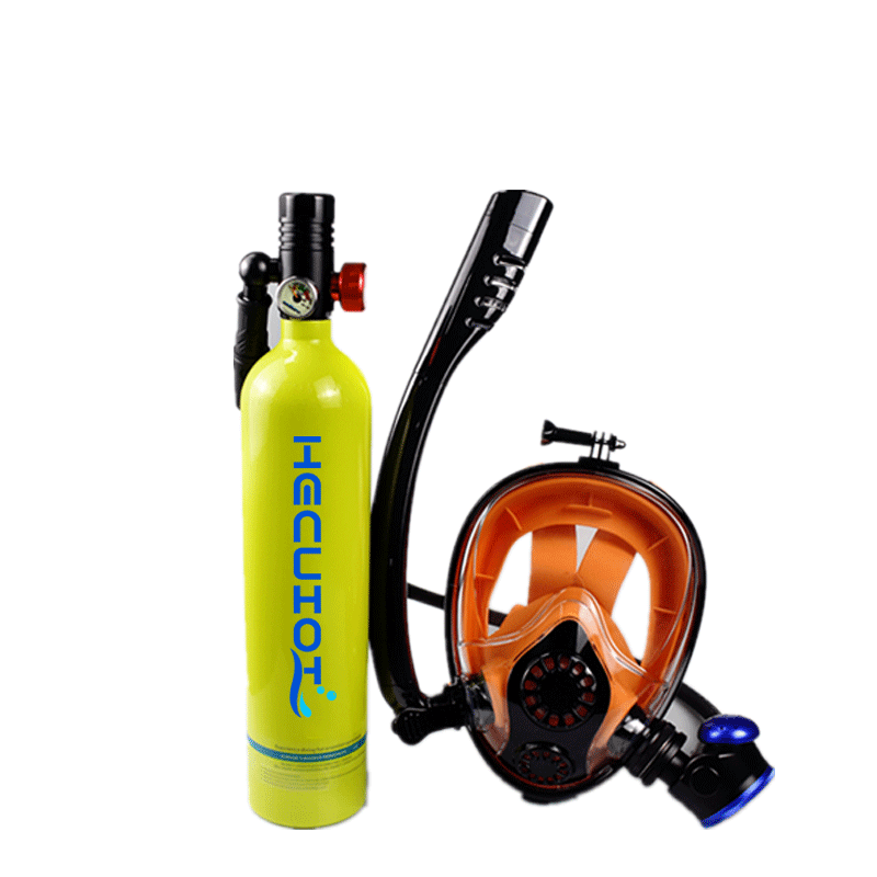 Mini 1LScuba Diving Tank Set,  - Freediving Mask Set recensione e prezzo