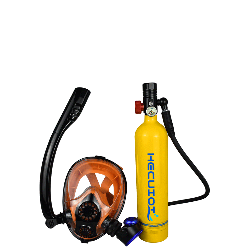 Mini 1LScuba Diving Tank Set,  - Freediving Mask Set recensione e prezzo