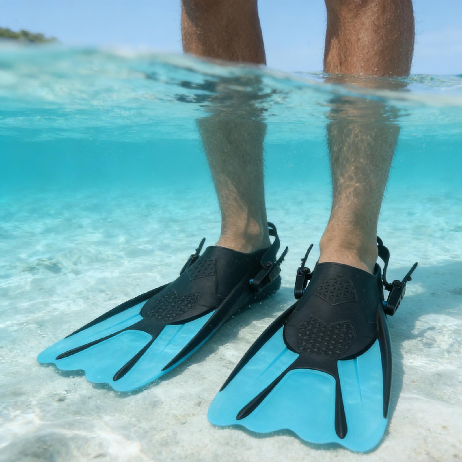 Open Heel Swim Fins Adjustable - Aquatic Sports And Scuba recensione e prezzo