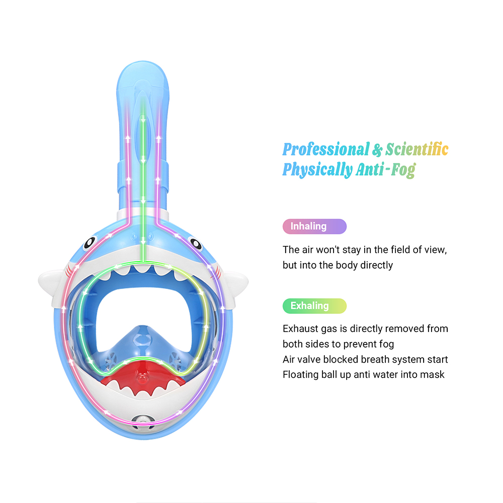 SMACO-Full Face Snorkel Mask f - Freediving Mask Set recensione e prezzo