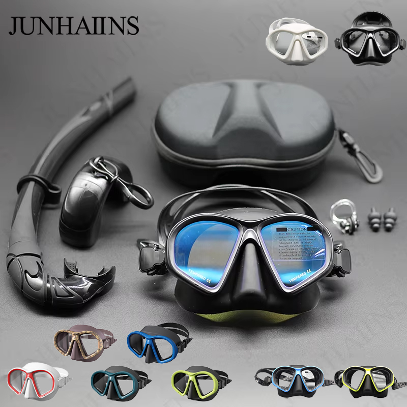 JUNHAIINS NEW Tempered Glass F - Freediving Mask Set recensione e prezzo