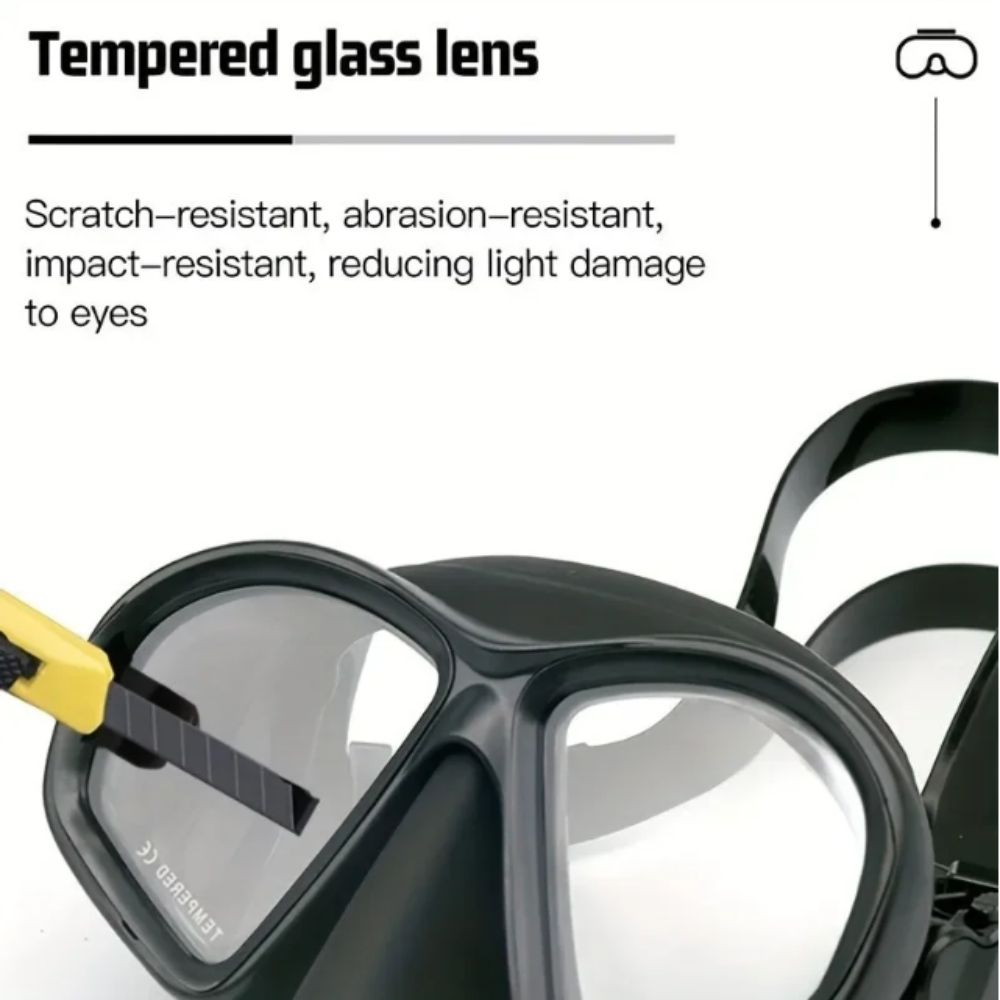 Tempered Glass Freediving Mask - Freediving Mask Set recensione e prezzo