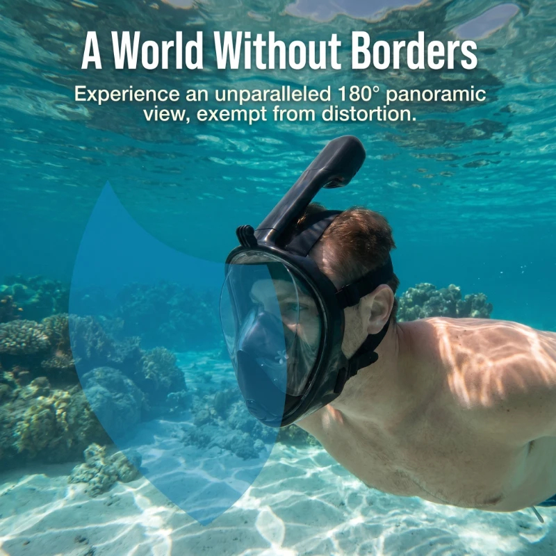 Anti Fog Full Face Snorkeling  - Aquatic Diving recensione e prezzo