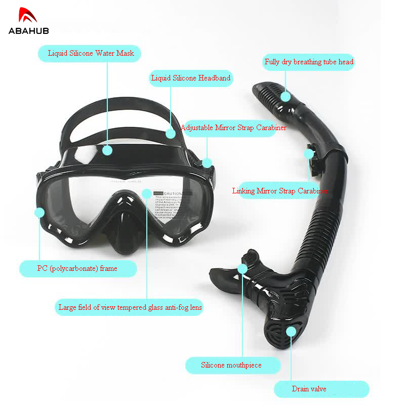 Professional Snorkeling Two-Pi - Freediving Mask Set recensione e prezzo