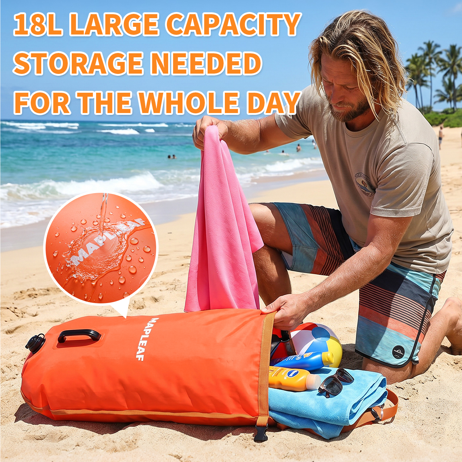 MAPLEAF Inflatable Open Swimmi - Swim Buoy Open Water recensione e prezzo