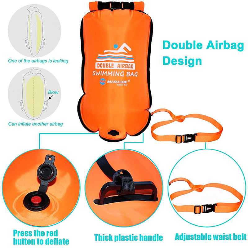 20L Waterproof Inflatable Swim - Swim Buoy Open Water recensione e prezzo