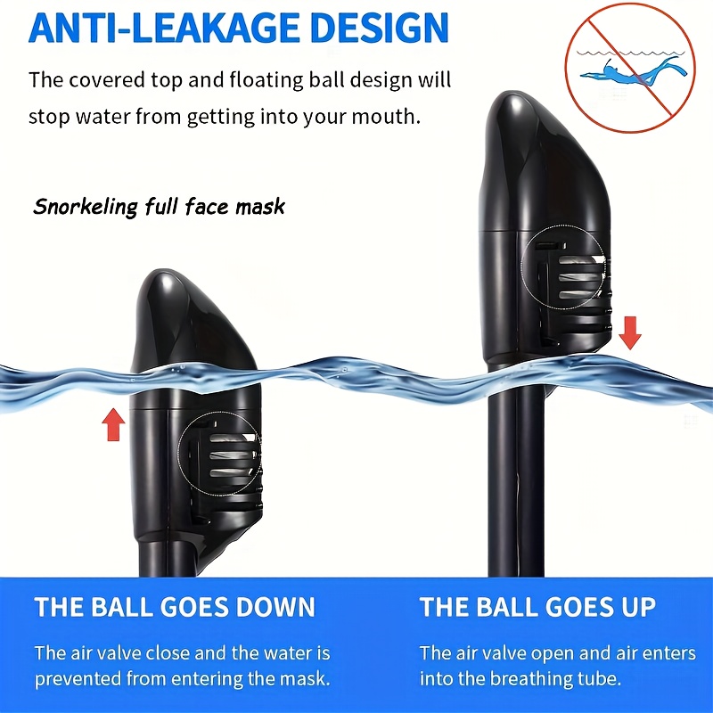 Underwater Snorkeling Full Fac - Freediving Mask Set recensione e prezzo